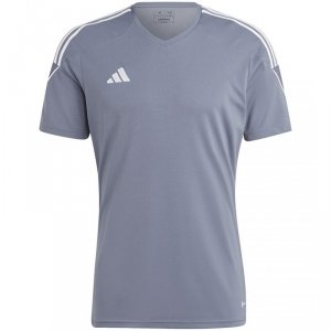 Koszulka męska adidas Tiro 23 League Jersey szara IC7478 L