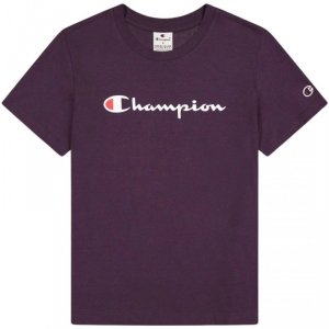 Koszulka damska Champion SS Tee fioletowa 117534 VS503 L