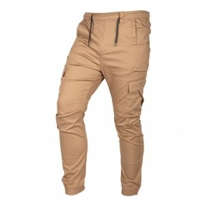 Spodnie robocze OUTDOOR, typu jogger, beżowe, rozmiar XL