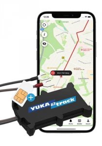 IoT YUKAtrack easyWire 4G AIO GPS Lokalizator samochodowy z kartą SIM + płaskie dane