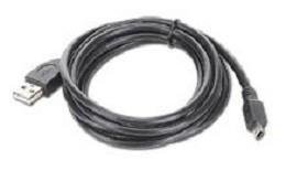 KABEL USB2 AM-MINI 1.8M BLACK CCP-USB2-AM5P-6 GEMBIRD