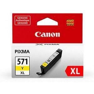 POJEMNIK Z TUSZEM YELLOW CLI-571XL 0334C001 CANON