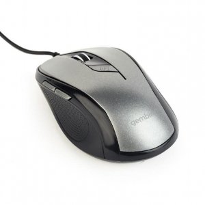MYSZ USB OPTICAL BLACK/GREY MUS-6B-01-BG GEMBIRD