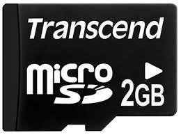 PAMIĘĆ MICRO SD 2GB TS2GUSDC TRANSCEND