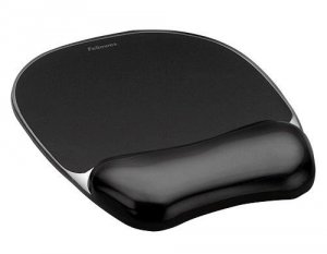 PODKŁADKA POD MYSZ CRYSTAL GEL BLACK 9112101 FELLOWES