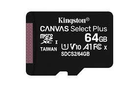 PAMIĘĆ MICRO SDXC 64GB UHS-I SDCS2/64GBSP KINGSTON