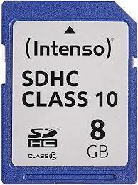 PAMIĘĆ SDHC 8GB C10 3411460 INTENSO
