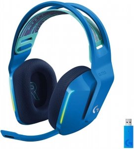 ZESTAW SŁUCHAWKOWY GAMING G733 WRL BLUE 981-000943 LOGITECH