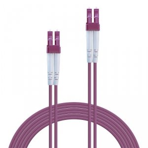CABLE FIBRE OPTIC LC/LC OM4 1M/46340 LINDY