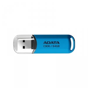 MEMORY DRIVE FLASH USB2 64GB/BLUE AC906-64G-RWB A-DATA