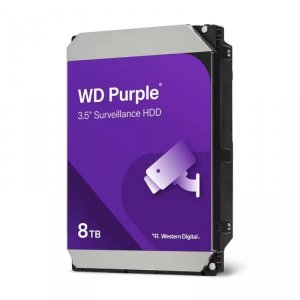 HDD SATA 8TB 6GB/S 256MB/PURPLE WD85PURZ WDC
