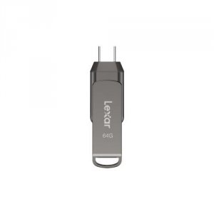 MEMORY DRIVE FLASH USB3.1 64GB/D400 LJDD400064G-BNQNG LEXAR