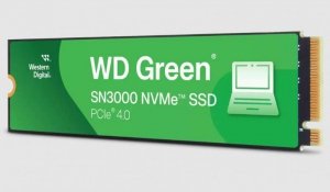 SSD PCIE G4 M.2 NVME 1TB/GREEN SN3000 WDS100T4G0E WDC