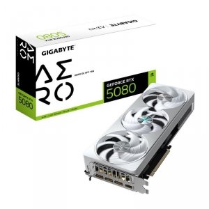 VGA PCIE16 RTX5080 16GB GDDR7/GV-N5080AERO OC-16GD GIGABYTE