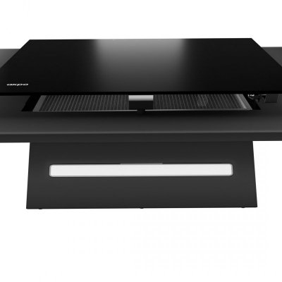 Okap AKPO WK-4 NERO 2.0 50 CZARNY T300 Liniowy LED/Siłownik