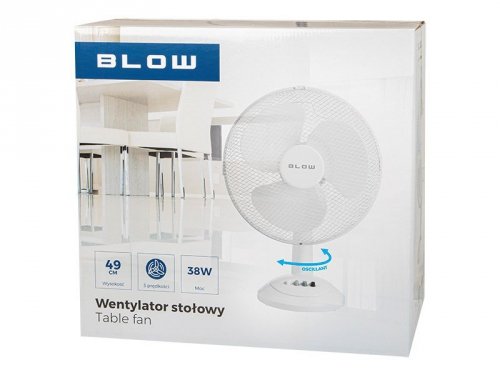 BLOW WENTYLATOR STOŁOWY 12&quot; 38W