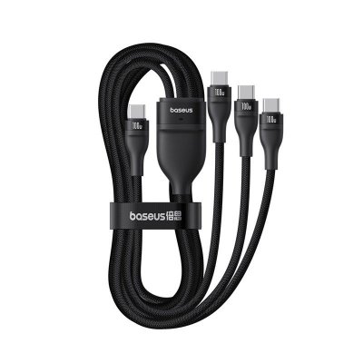 Kabel Baseus Flash Series 3 100W 1,5m (czarny)