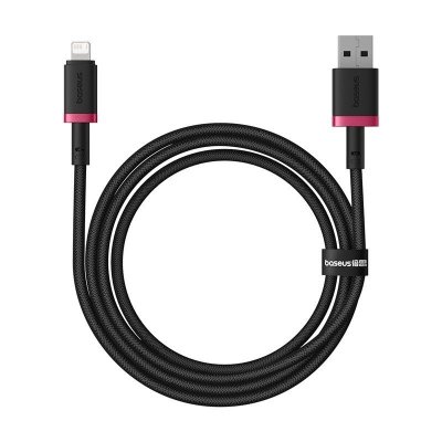 Kabel Baseus Dura 2.4A 1m (czerwono-czarny)