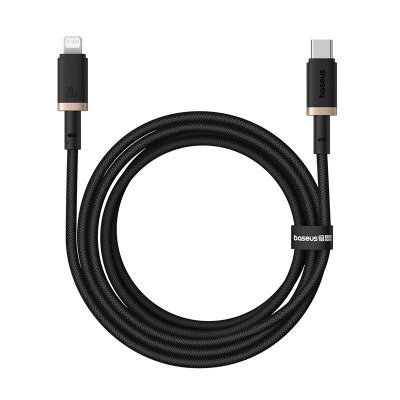Kabel Baseus Dura Typ C 20W 2m (czarno-złoty)