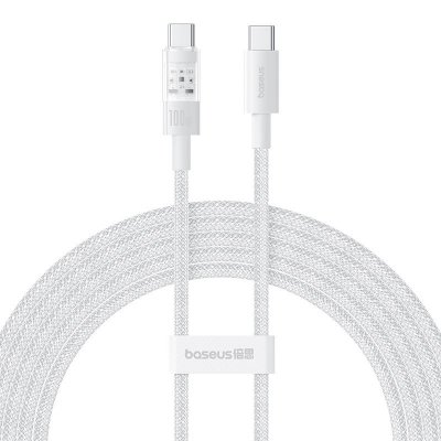 Kabel Baseus Gem Typ C-Typ C 100W 2m (biały)