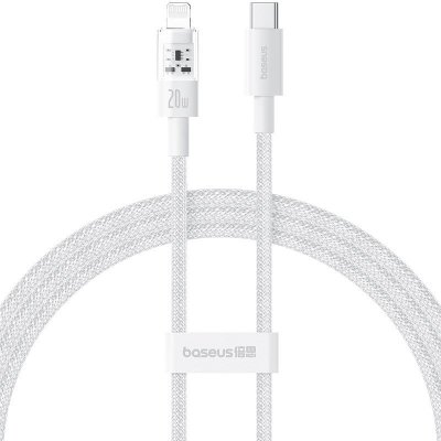 Kabel Baseus Gem USB C-IP 20W 1m (biały)