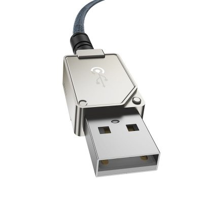 Kabel Baseus Unbreakable USB-IP 2.4A 2m (czarny)