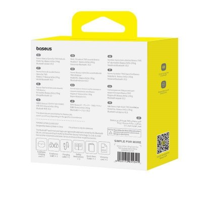 Słuchawki Baseus AirGo 1 Ring Open-Ear TWS (czarny)