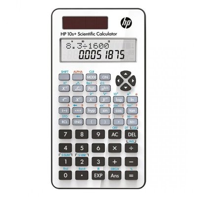 HP Kalkulator naukowy biurowy HP 10SPLUS/INT BX, 240 funkcji, 147x77x24mm, biały