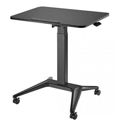 MACLEAN MOBILNE BIURKO STOLIK NA LAPTOP CZARNE MC-453B