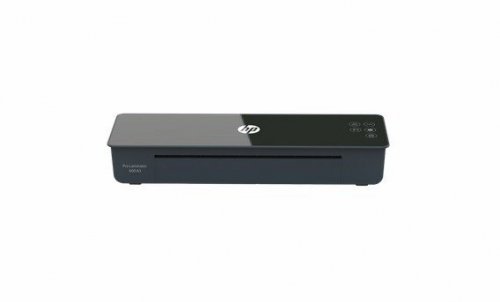 HP Laminator PRO LAMINATOR 600 A4, na zimno/gorąco, prędkość 60cm/min + 15 folii: 3xA4, 4xA5, 4xA6, 4xB-CARD, czarny
