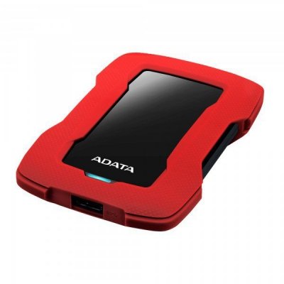 Dysk zewnętrzny HDD ADATA HD330 (2TB; 2.5&quot;; USB 3.2; czerwony)