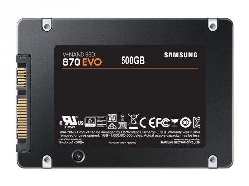 Dysk SSD Samsung 870 EVO 500 GB 2.5&quot; SATA III