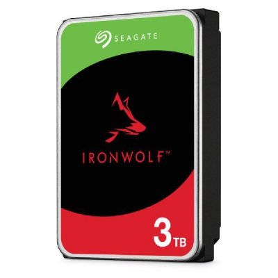 Dysk HDD Seagate IronWolf ST3000VN006 (3 TB ; 3.5&quot;; 256 MB; 5400 obr/min)