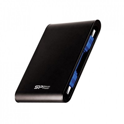Dysk zewnętrzny HDD Silicon Power Armor A80 (2TB; 2.5&quot;; USB 3.2; 5400 obr/min; Black; SP020TBPHDA80S3K)