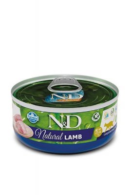 FARMINA N&D Cat Natural Jagnięcina - mokra karma dla kota - 140 g