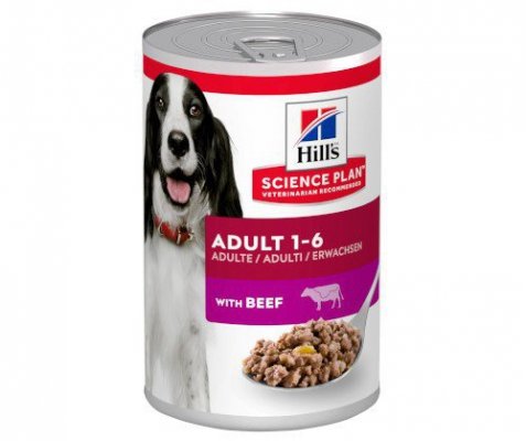 HILL&#039;S Science Plan Canine Adult Beef - mokra karma dla psa - 370 g