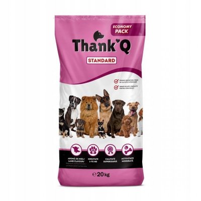 THANK&quot;Q STANDARD Karma dla psa, jagnięcina 20kg