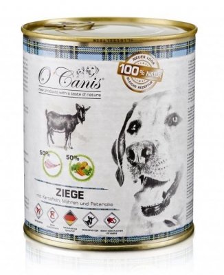 O&#039;CANIS Koza z ziemniakami, pietruszką i marchewką - mokra karma dla psa - 800 g