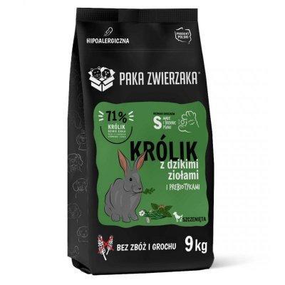 Paka Zwierzaka Seventh Heaven Królik z dzikimi ziołami PUPPY &#039;&#039;S&#039;&#039; 9kg