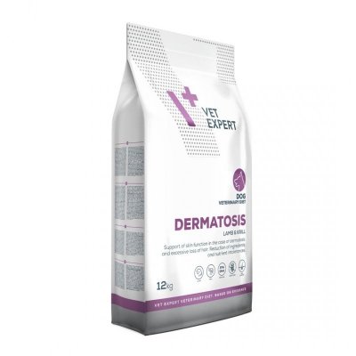 VetExpert Veterinary Diet Dermatosis dog Lamb&Krill 12kg