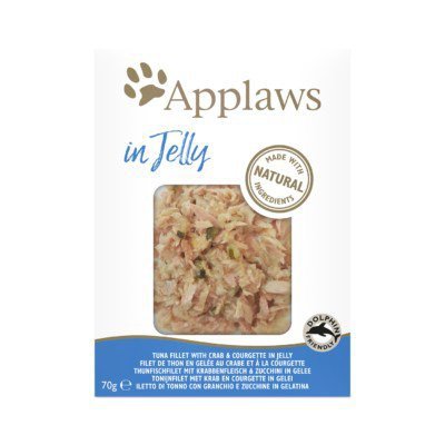 APPLAWS CAT Filet z tuńczyka i kraby - mokra karma dla kota - 70g