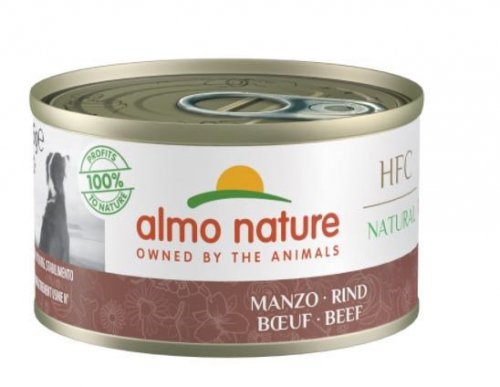 ALMO NATURE HFC Natural wołowina - karma mokra dla dorosłych psów  -  95 g
