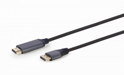 GEMBIRD KABEL DISPLAYPORT M -&gt; HDMI M/M 4K, 1.8M