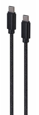GEMBIRD KABEL USB TYPE-C -&gt; USB TYPE-C 1.8M, ŁADOWANIE/TRANSMISJA DANYCH, CZARNY