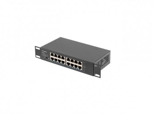 LANBERG SWITCH RSGE-16 RACK 10&quot;/19&quot; (16-PORT, 1GB)