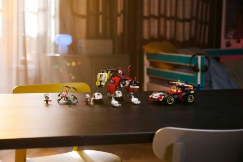 LEGO DREAMZZZ 71497 Tygrysi mech Coopera i hot rod Zero