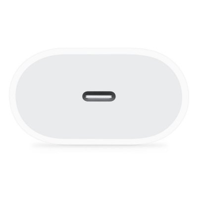 Apple Power Adapter USB-C 20W Biały MHJE3ZMA
