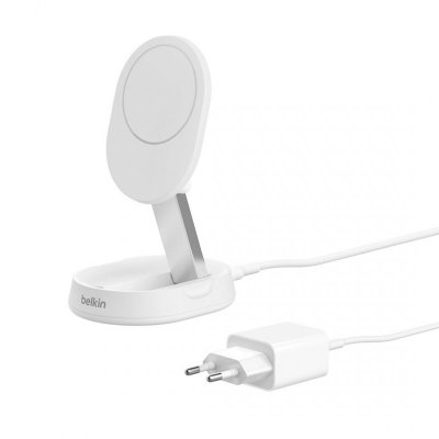 Ładowarka bezprzewodowa Belkin BoostCharge Pro Convertible Magnetic Wireless Charging Stand with Qi2 15W + 20W USB-C Power Suppl