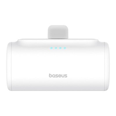 Powerbank Baseus Compact IP 5000mAh 20W USB-C/Lightning (biały)