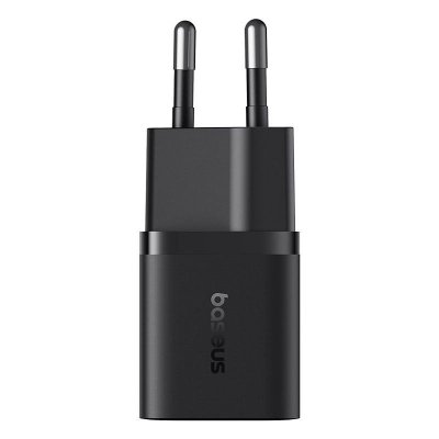 Ładowarka sieciowa Baseus GaN5 1C 25W EU (czarny)